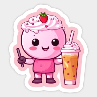 kawaii Ice cream  T-Shirt cute Candy food gilrl Sticker